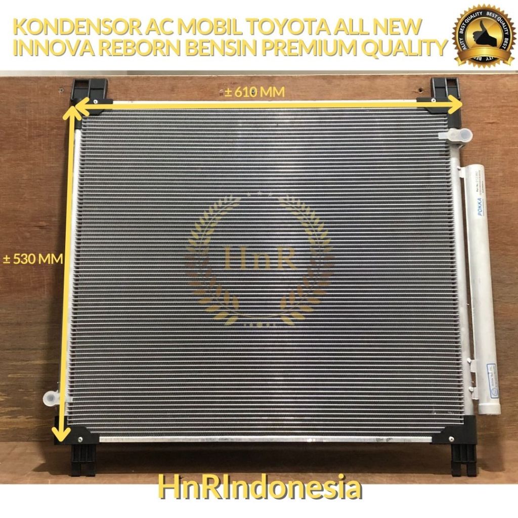 Kondensor AC Mobil Toyota Kijang Innova Reborn Bensin All New Innova Fortuner VRZ Hilux Diesel 2GD S