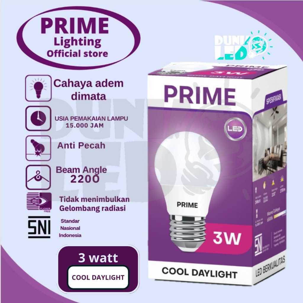 PRIME Lampu LED Bulb 3W E27