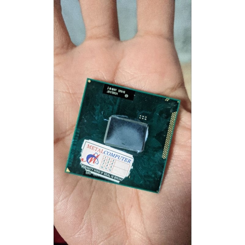 Prosessor Core i5 2410m Gen 2