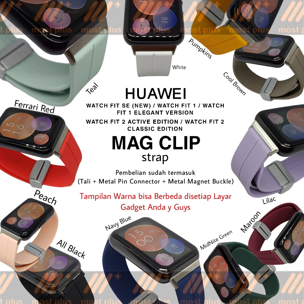 JXRZ Tali Huawei Watch Fit Se (New) / Watch Fit 1 / Fit 1 Elegant / Huawei Watch Fit 2