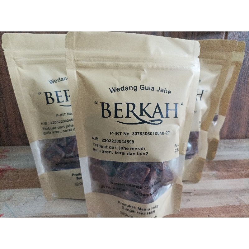 

gula jahe berkah