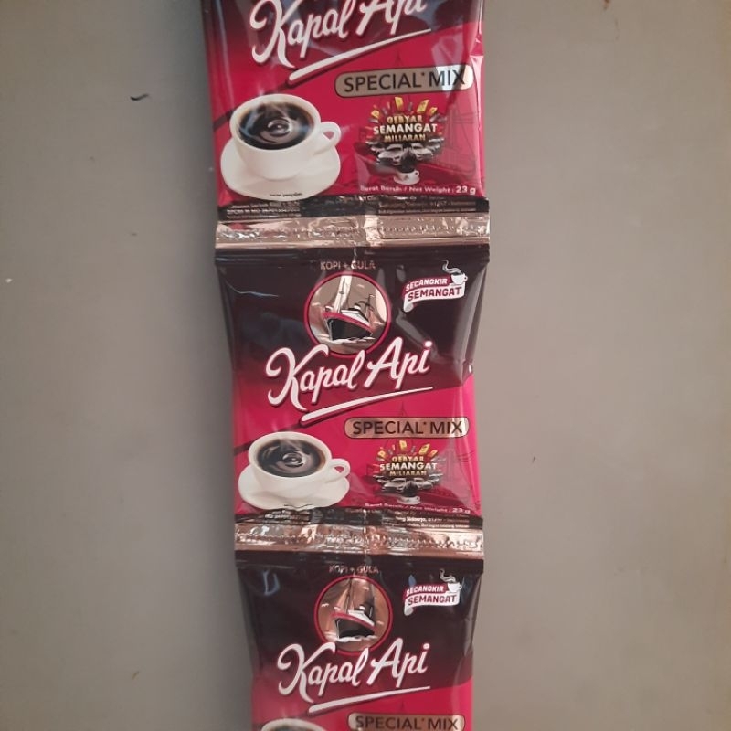 

Kopi kapal api spesial 10 sachet
