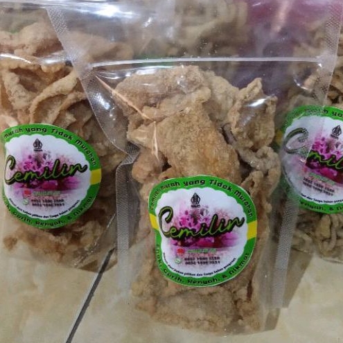 

kulit ayam crispy pedas / original