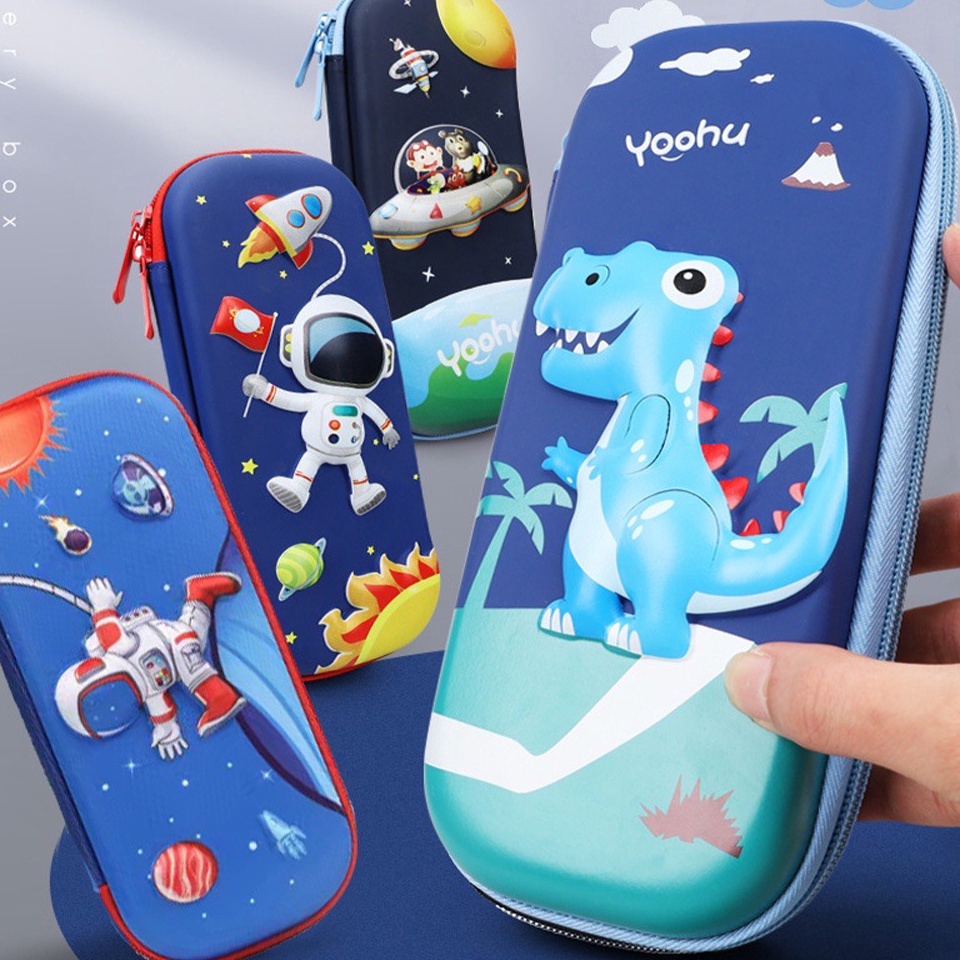 

[8TW52] [ 3D ] Kotak Pensil Anak Sekolah TK / SD Bahan EVA Anti Air mwqt0