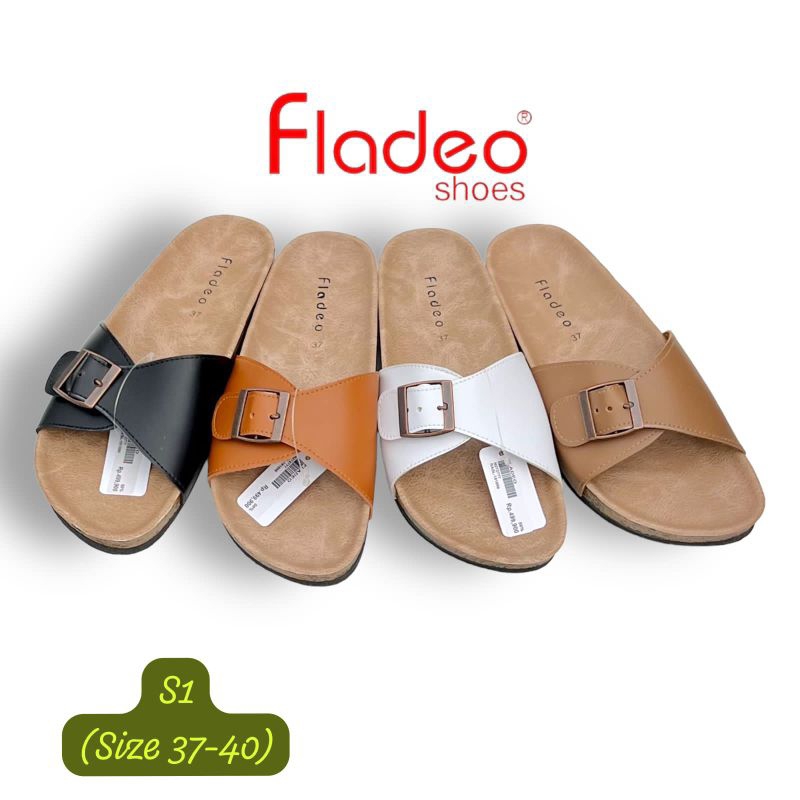 SANDAL WANITA FLADEO S1 ORIGINAL | SENDAL SELOP WANITA ORI | SANDAL MURAH WANITA | FASHION WANITA