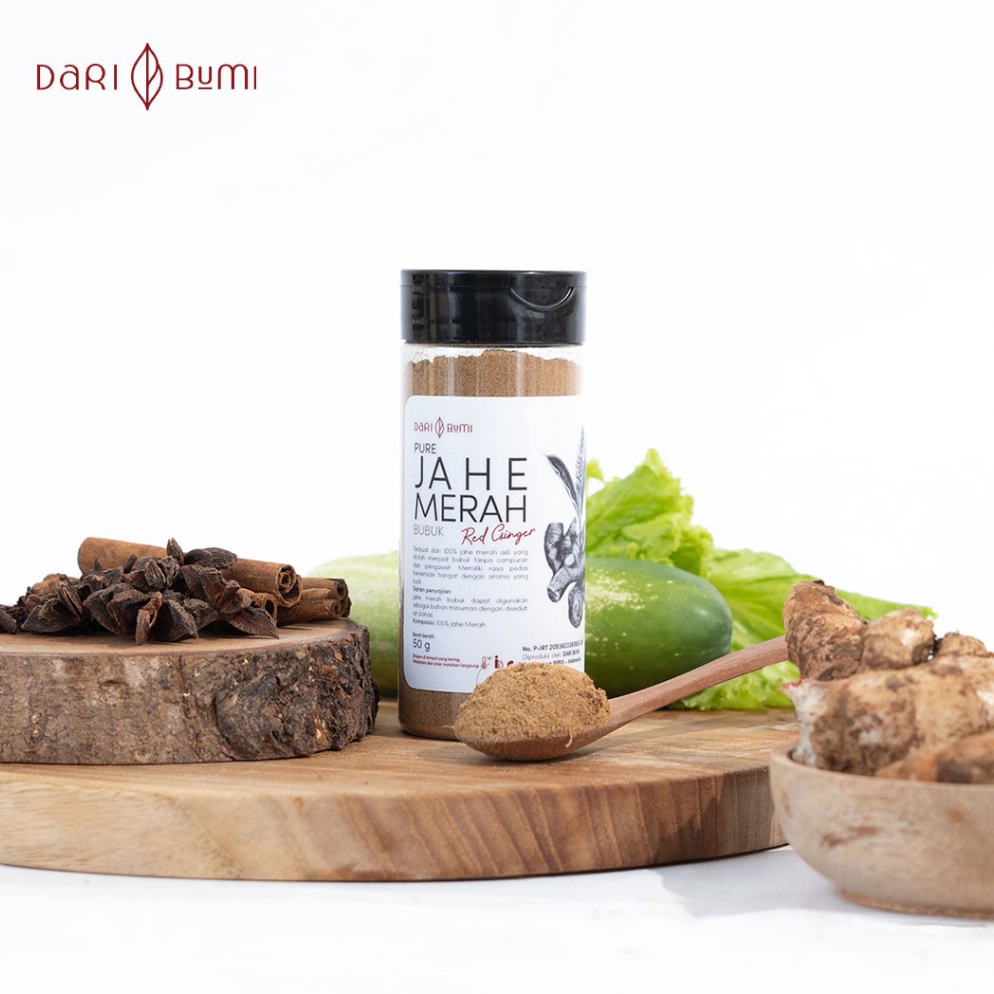 

LLKLC Dari Bumi Jahe Merah Bubuk 50 Gr Premium jl6ge