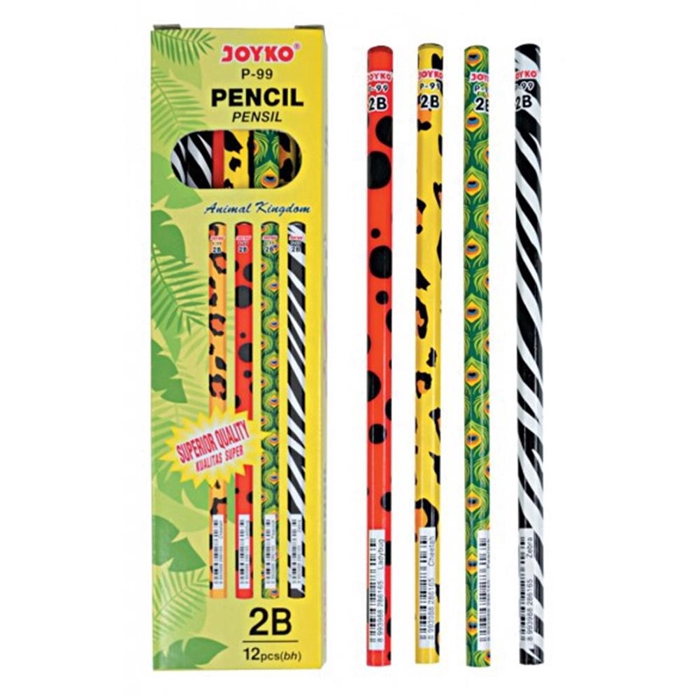 

[COD GM79] Pensil 2B P-99 Animal Joyko (12Pcs) Model Baru ＾0＾