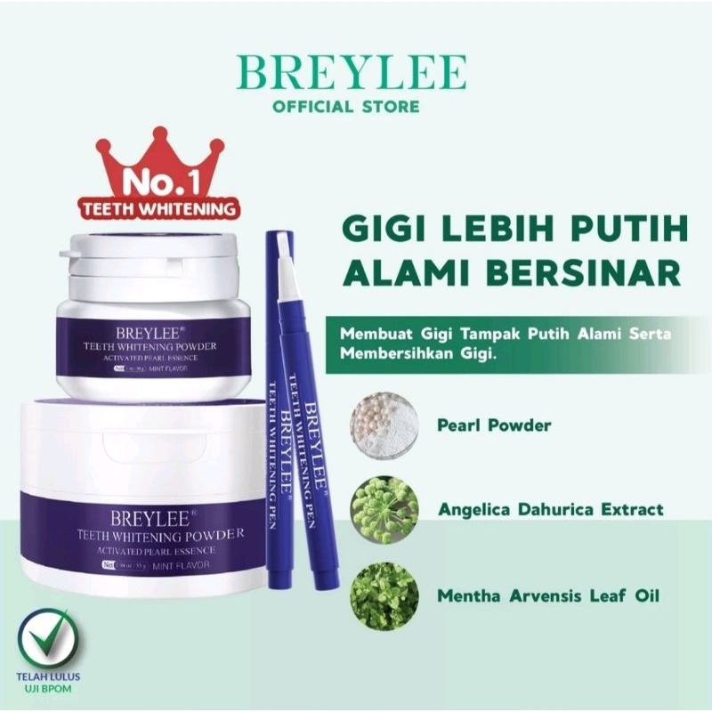 Breylee teeth whitening powder