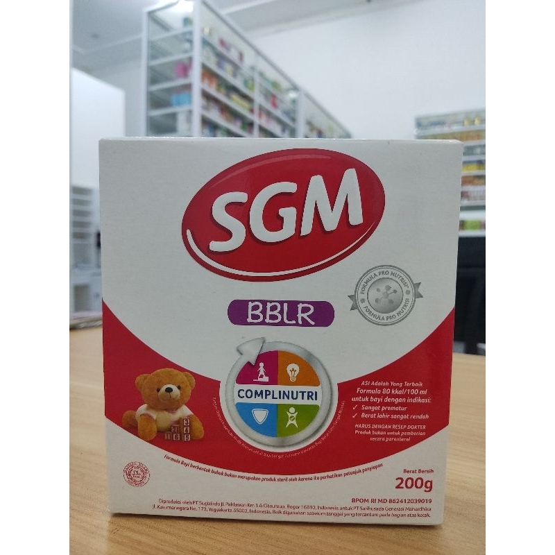 SGM BBLR 200 GR (susu medis untuk bayi prematur)