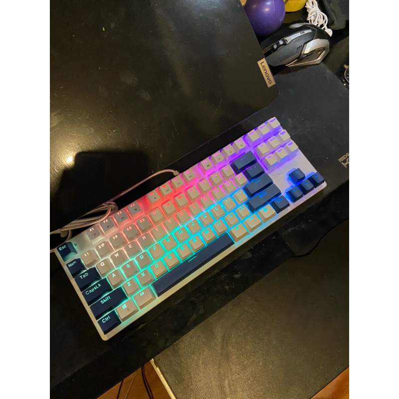 REXUS LEGIONARE MX9 TKL Preloved No Minus Mulus BONUS Keycaps + Case Keyboard Rexus Switch Outemu Br