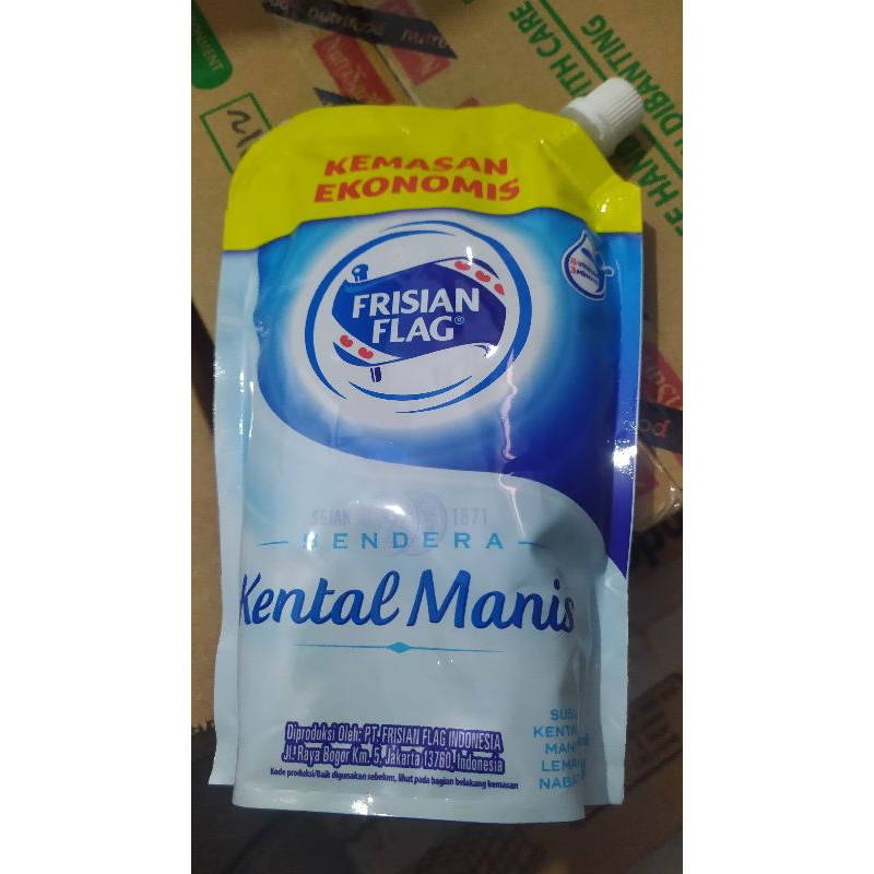 

Susu Frisian Flag Bendera Kental Manis Kemasan Ekonomis 545 gr