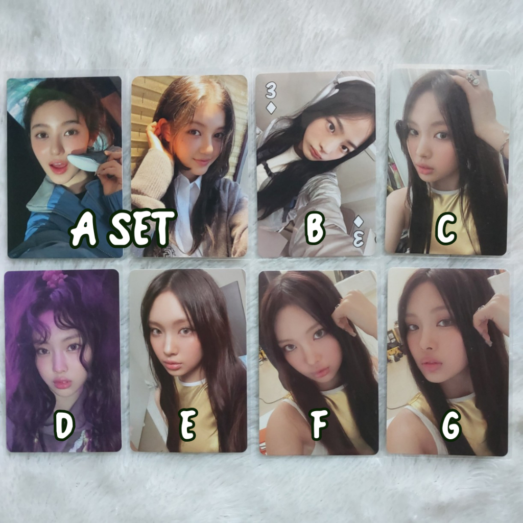 [READY] NEW JEANS HYEIN DANIELLE WEVERSE GET UP MEMBERSHIP WINTER AESPA CTMI HAND MIRROR