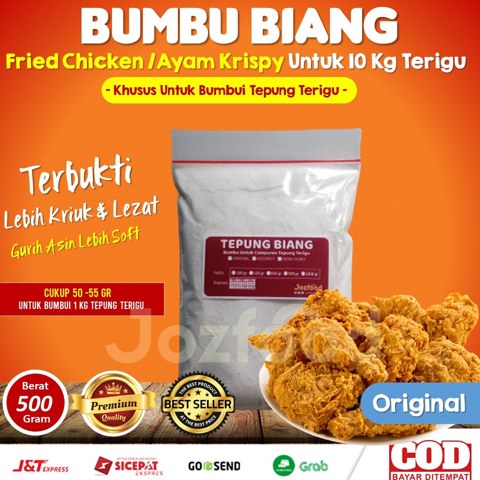 

Mur@h Bang3t Tepung Biang Fried Chicken Ayam Geprek Ala KCF Termurah ( Bisa Untuk 10 kg Tepung Terigu ) MurrrMerrr