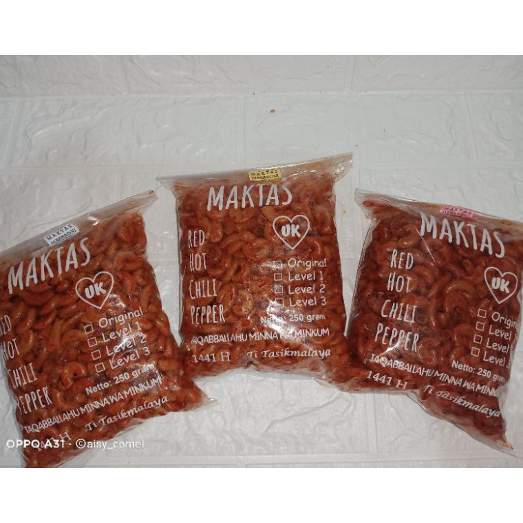 

Serb@ Murah MAKTAS KILOAN 250GR Diskon