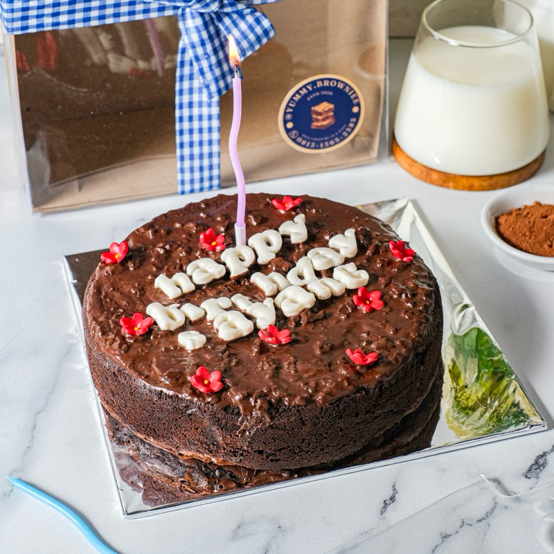 

Brownies Tart | Birthday Brownies