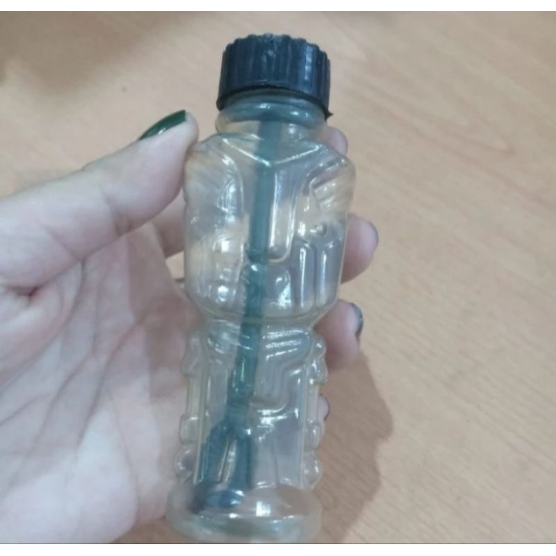 Botol Gelembung Sabun - Buble Soap Motif ROBOT + Tutup dan Stik