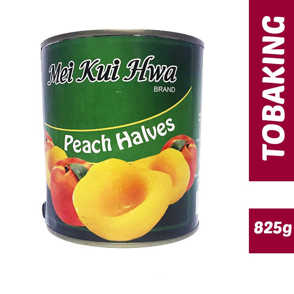 

Gr0sir PEACH IN HALVES (Buah Peach dalam Syrup) MEI KUI HWA 825g Bring it Now