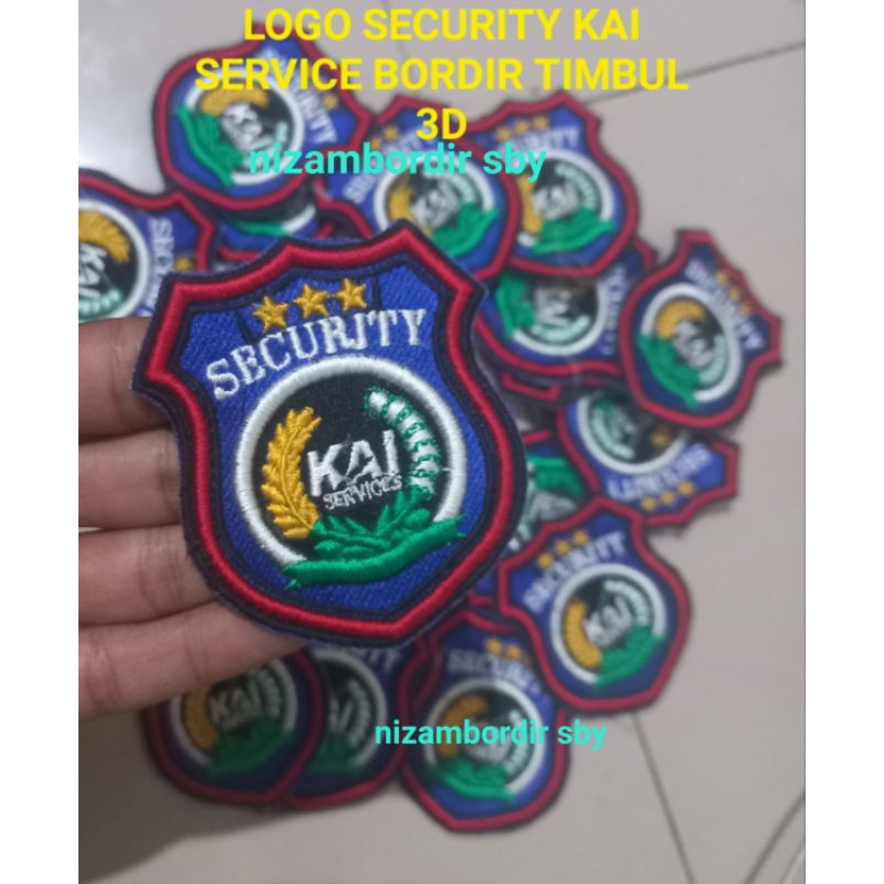 logo SECURITY KAI SERVICE/RESKA BORDIRAN TIMBUL 3D