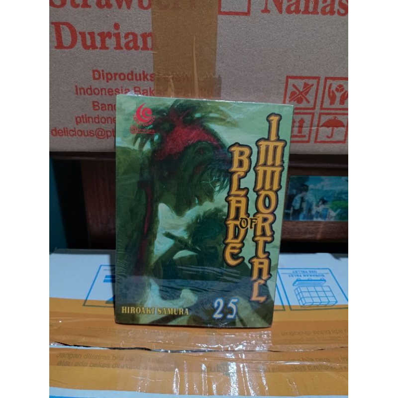 komik Blade of Immortal 25 segel / komik Blade of Immortal vol 25 segel