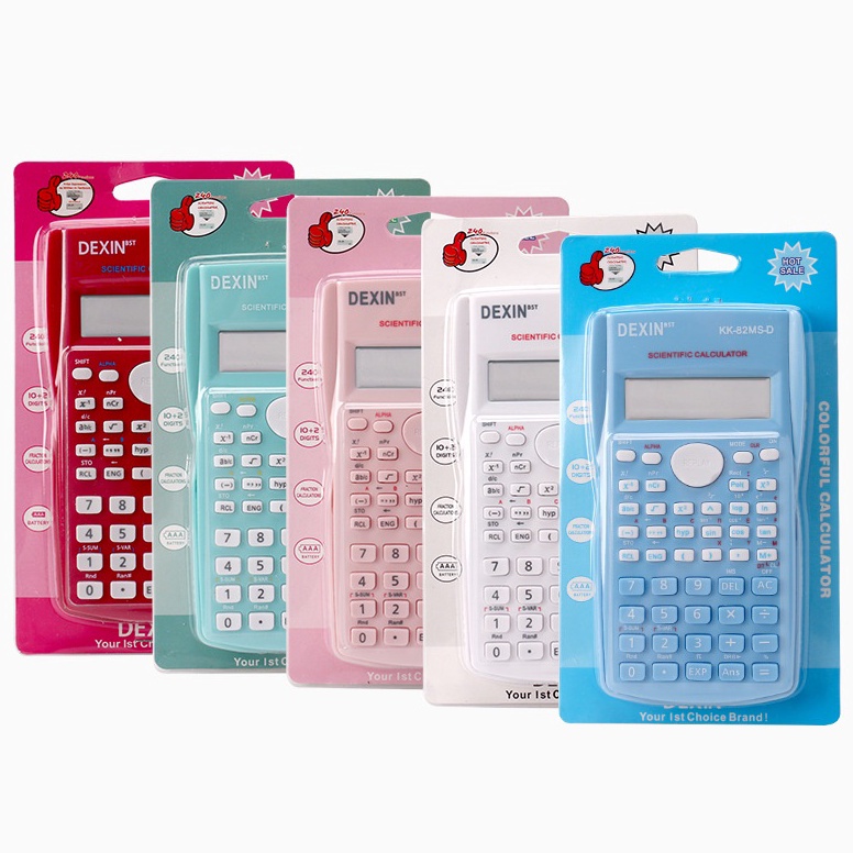 

B44ru KALKULATOR SCIENTIFIC FUNCTION / KALKULATOR ILMIAH 12 DIGIT WARNA PASTEL BS Sale of Month