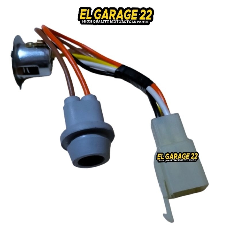 Kabel piting lampu depan set senja suzuki spin 125 soket lampu motor matic spin