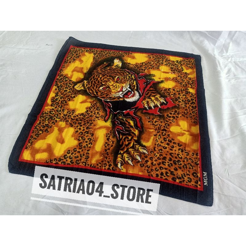 SLAYER MOTIF MACAN/SLAYER SEGIEMPAT PRIA WANITA/SCRARF/BANDANA