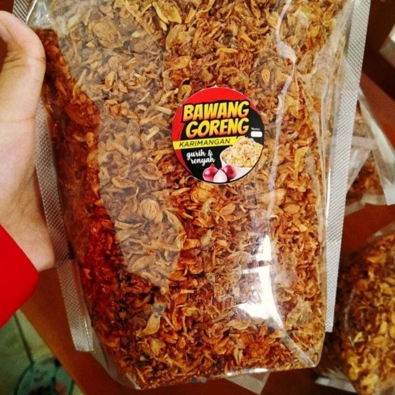 

Diju@l Mur4h Brambang Goreng / Bawang merah goreng asli kemasan 200 gram plastik pouch Cuci_Gudang