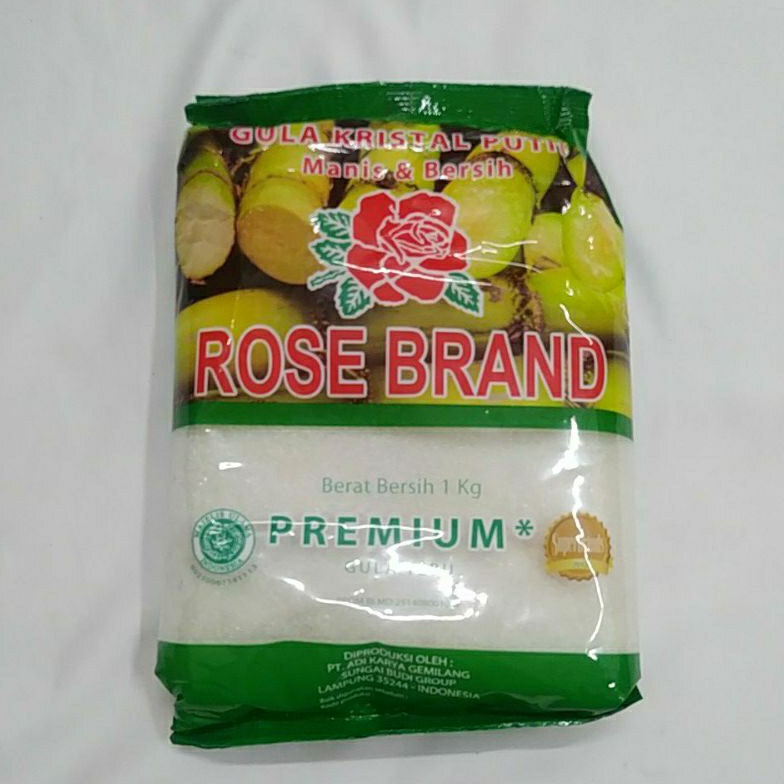 

[COD GY57] ROSE BRAND GULA PASIR PREMIUM 1KG ijo Baru ⌒O⌒