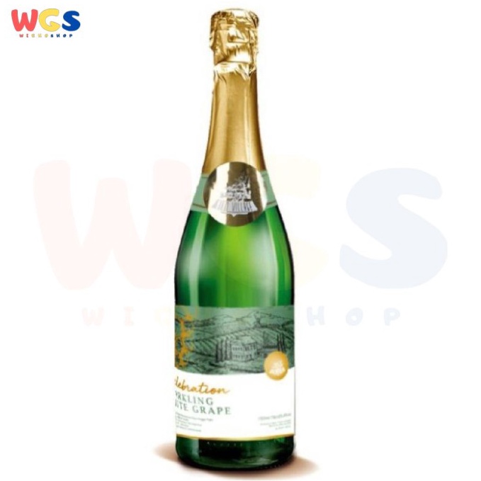 

[COD 8E47] Star Village Sparkling White Grape Drink Non Alcohol 750ml - Halal zcc9l