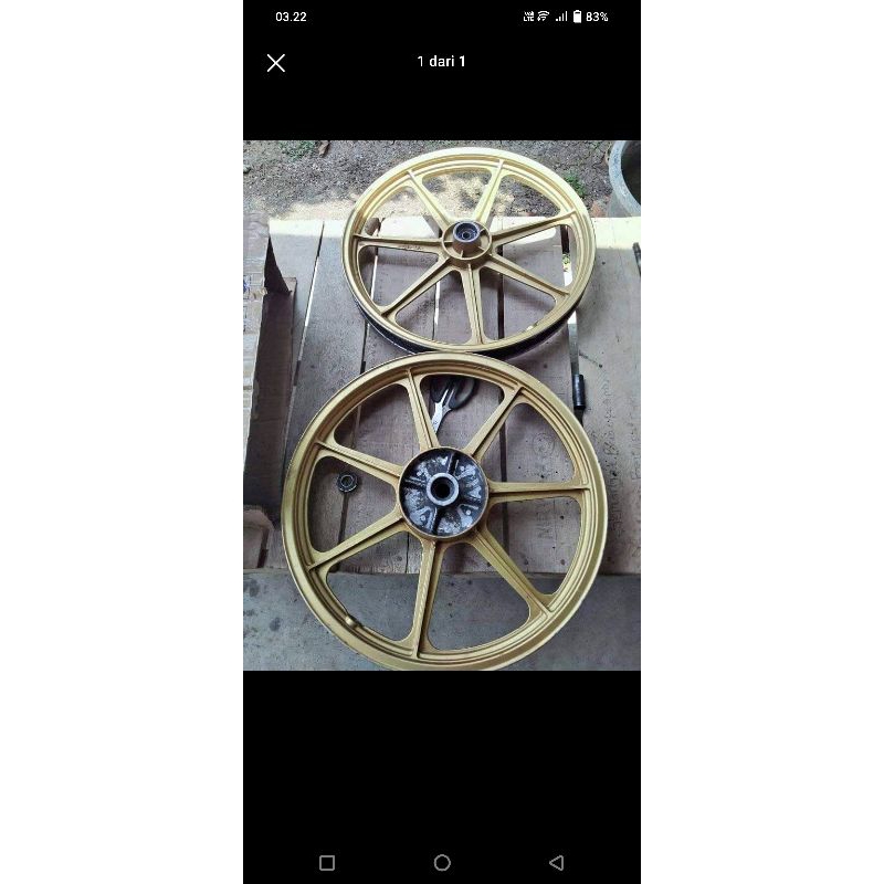 velk velg scorpion ring 17