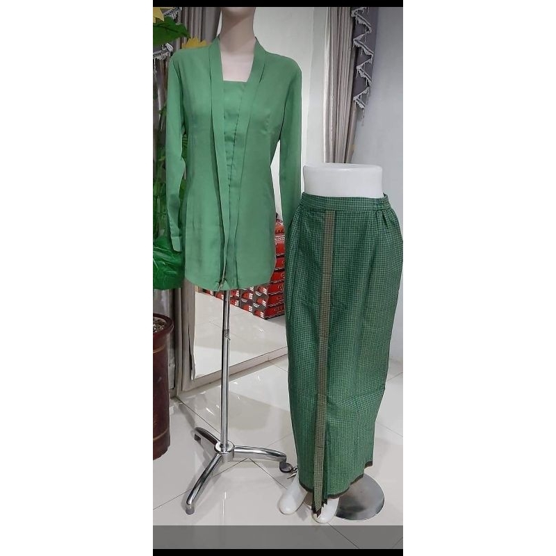 setelan psr persit sifon hijau tua