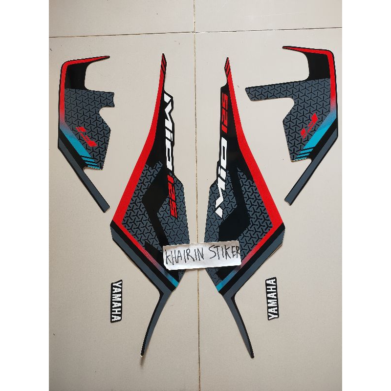 striping stiker Mio m3 hitam ful 2021 2022