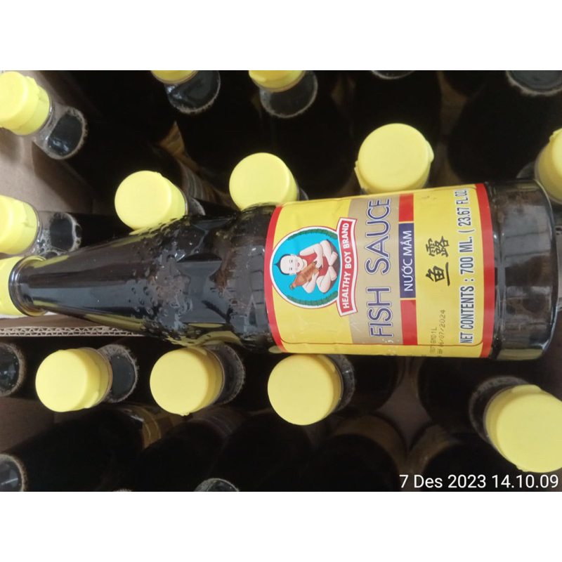 

HEALTY BOY BRAND FISH SAUCE NUOC MAM 700ML KECAP IKAN THAILAND