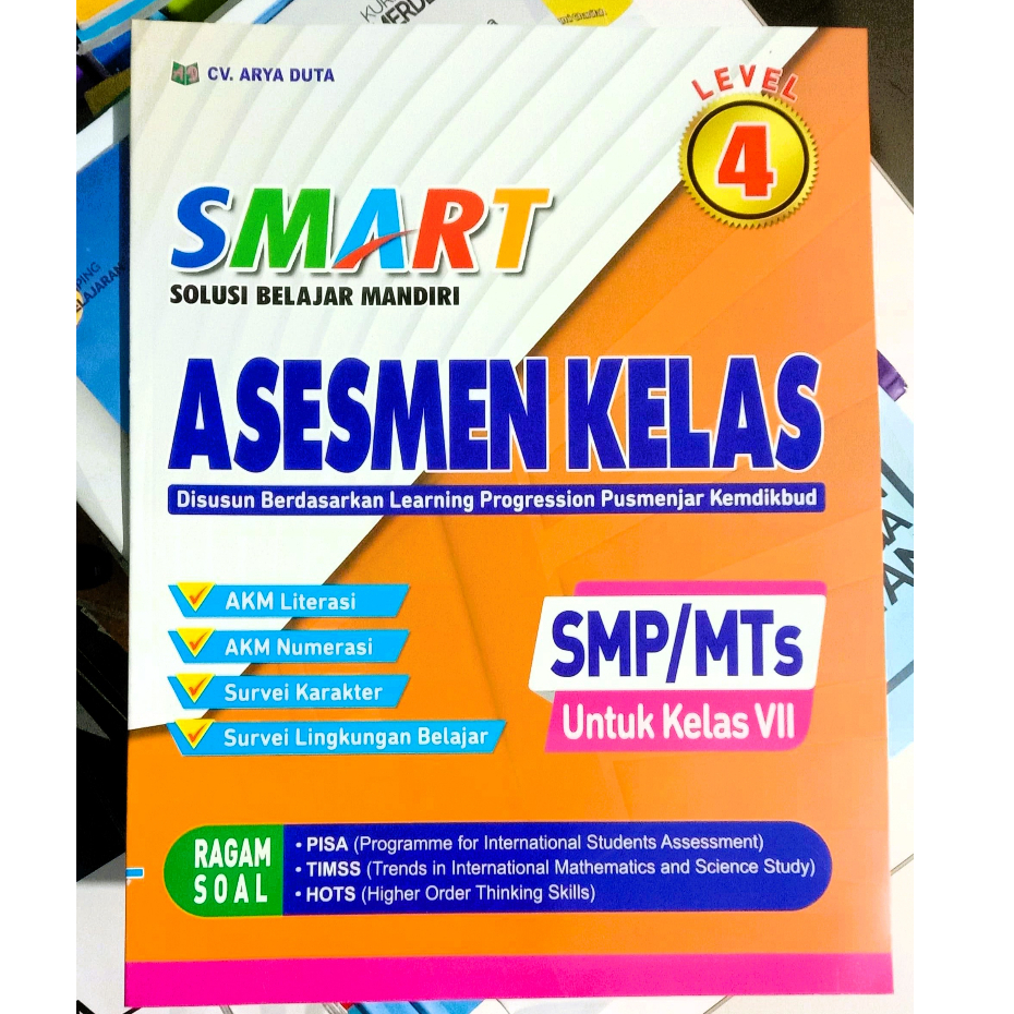Buku AKM SMP Kelas VII 7 Smart Asesmen Kelas 1 SMP / MTs Plus Kunci Jawaban