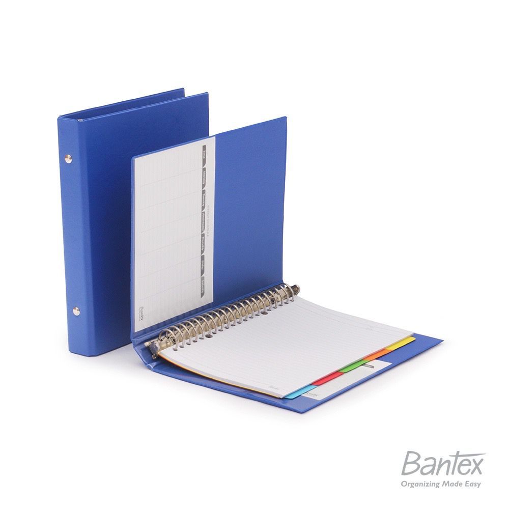 

BUKU BINDER NOTE BANTEX A5 1324-11 COBALT BLUE