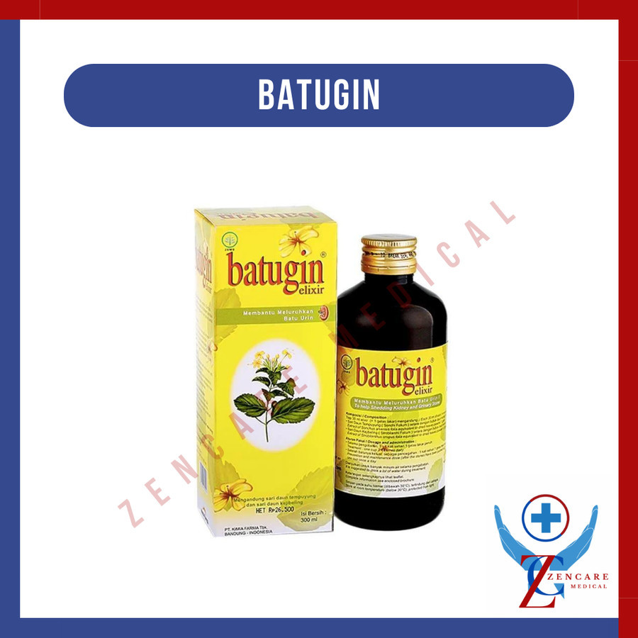 Batugin Elixir Sirup / Obat Melancarkan Buang Air Kecil