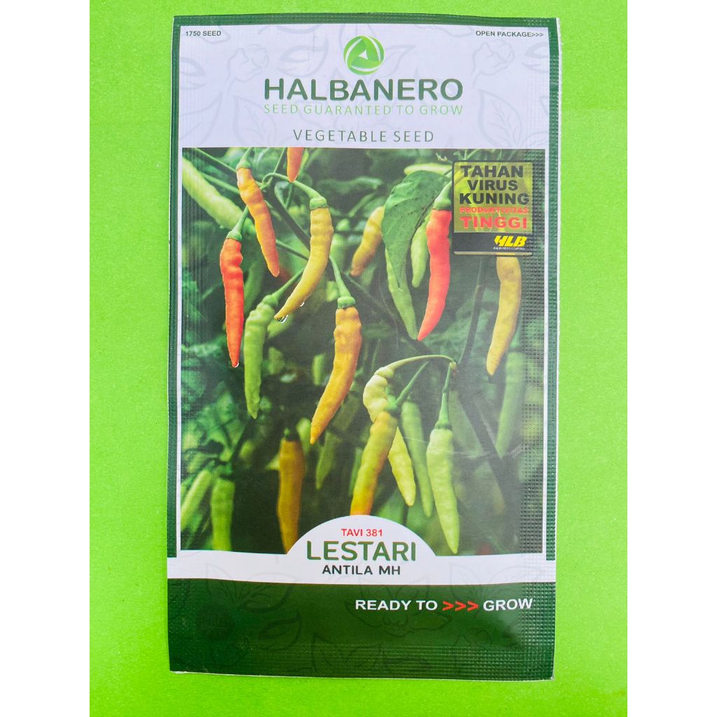 Benih cabai rawit LESTARI isi 10gram dari HALBANERO