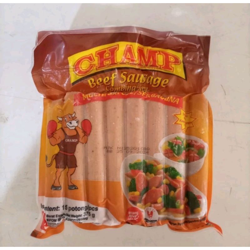 

Champ Sosis Sapi Isi 15 / 375gr