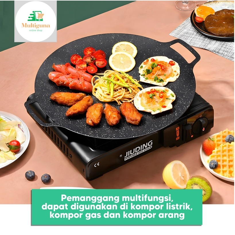 WAJAN DATAR / KUALI WAJAN KONDUKSI / GRILL PAN / LOYANG DATAR UNTUK MASAK MARTABAK TELOR
