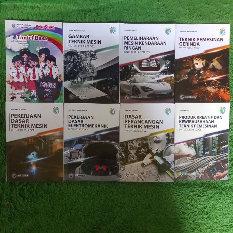 ORIGINAL BUKU TANTRI BASA GAMBAR TEKNIK MESIN PEMELIHARAAN MESIN KENDARAAN RINGAN TEKNIK PEMESINAN G