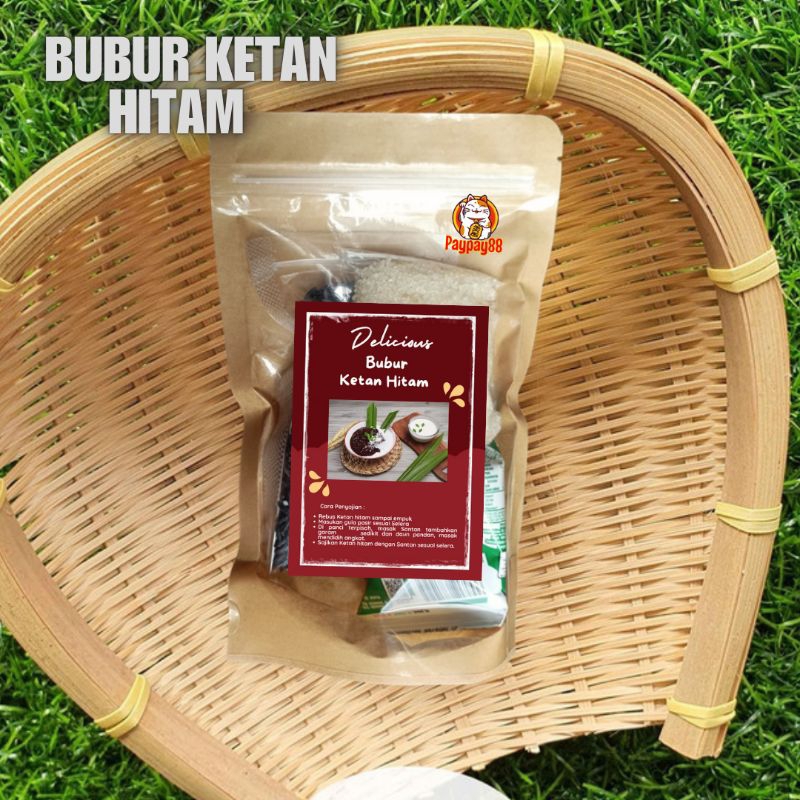 

Bubur Ketan Hitam Instan Beras Ketan Hitam Praktis