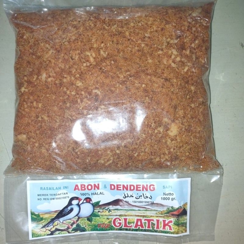 

ABON SAPI CAP GLATIK HALAL 1KG