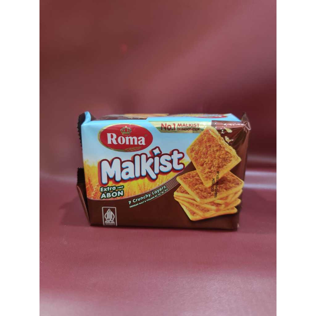 

Roma Malkist Rasa Abon 105gr - Crekers Abon