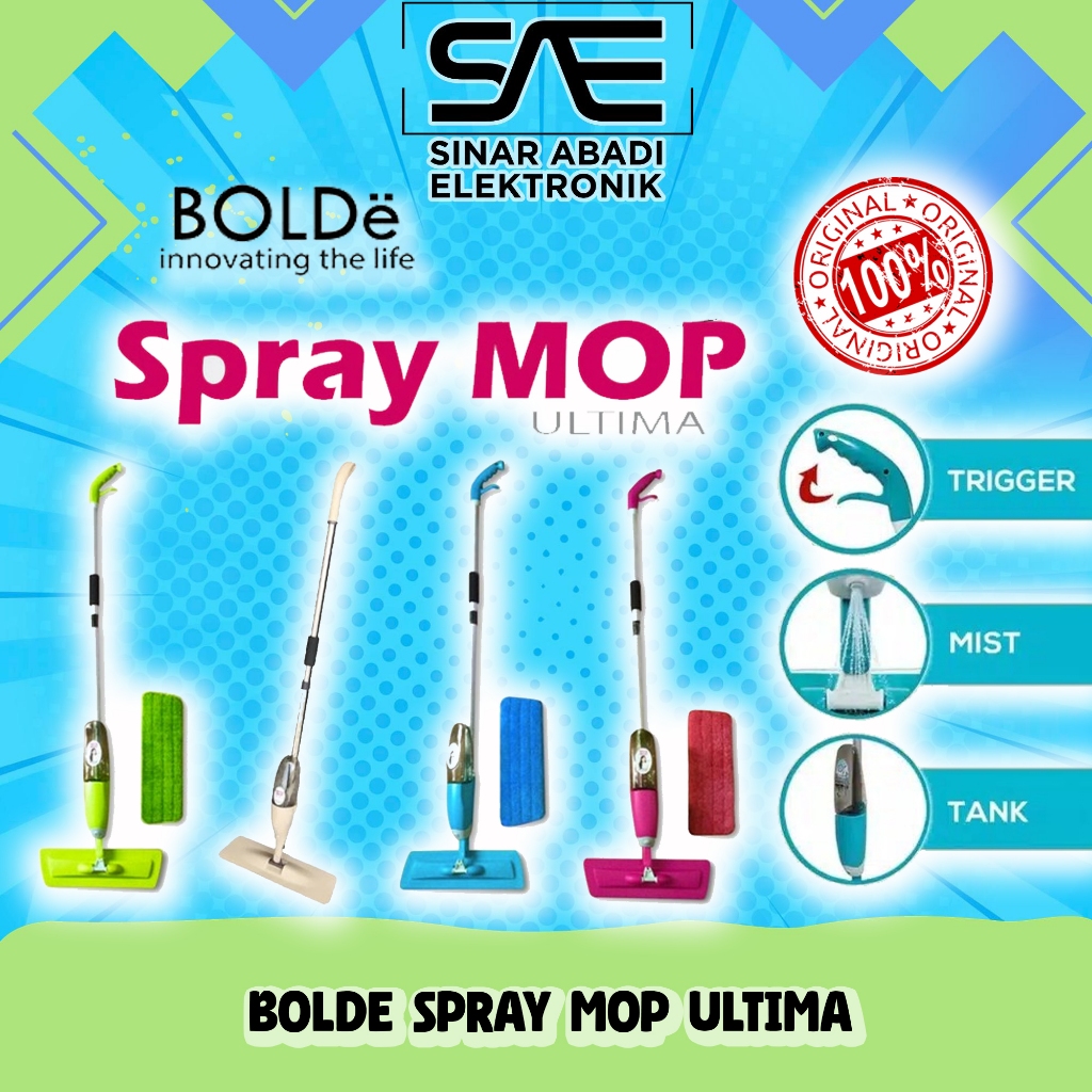 [COD] BOLDE SPRAY MOP ULTIMA / PEL BOLDE SPRAY MOP ULTIMA GARANSI RESMI 100% ORI