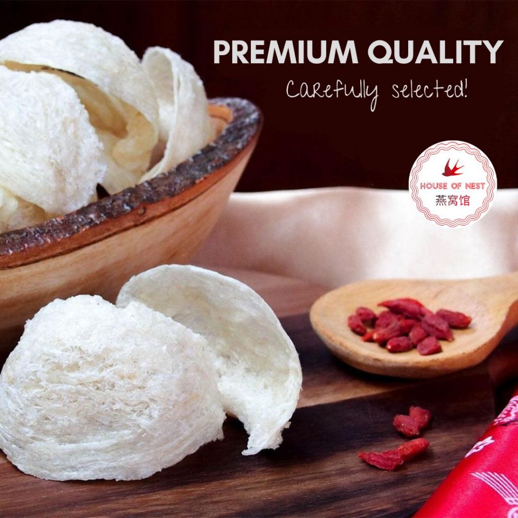 

Sarang Burung Walet SATUAN ECER BIRD NEST Mangkok per PIECE YENWO / YANWO 燕窝 House of NEST