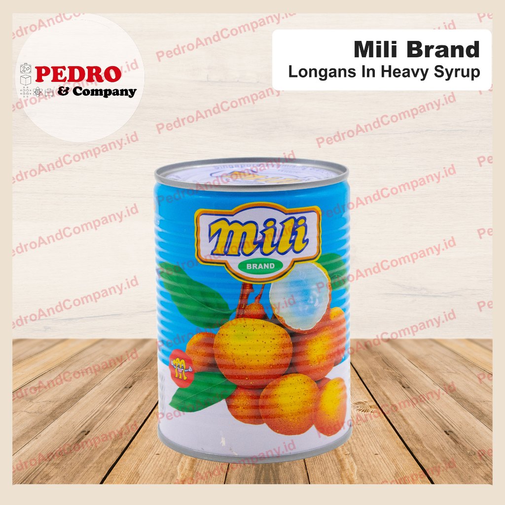 

Mili longan kaleng lengkeng sirup 565 gram