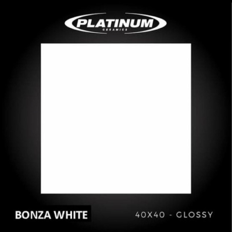 Keramik Putih Platinum 40x40 Bonza White