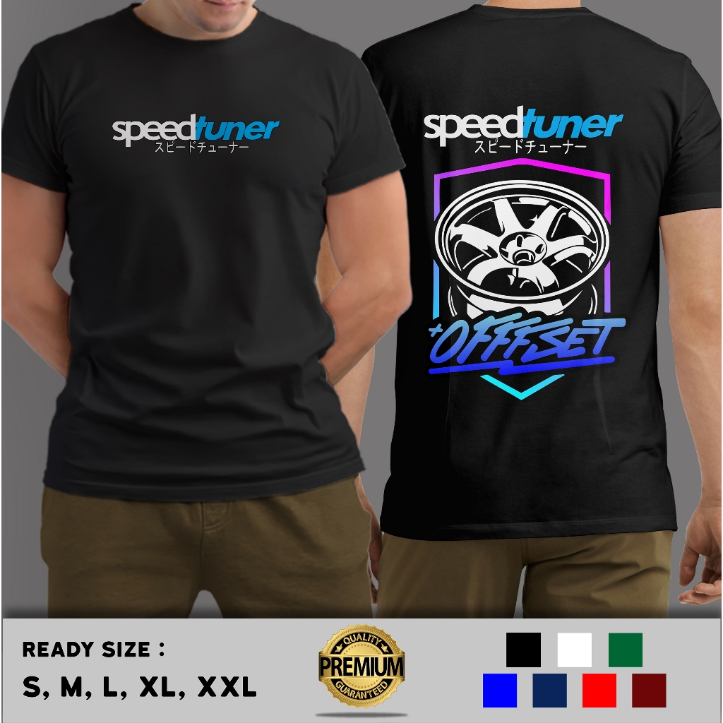 Kaos SPEEDTUNER VELG OFFSET SERIES 01 Terlaris
