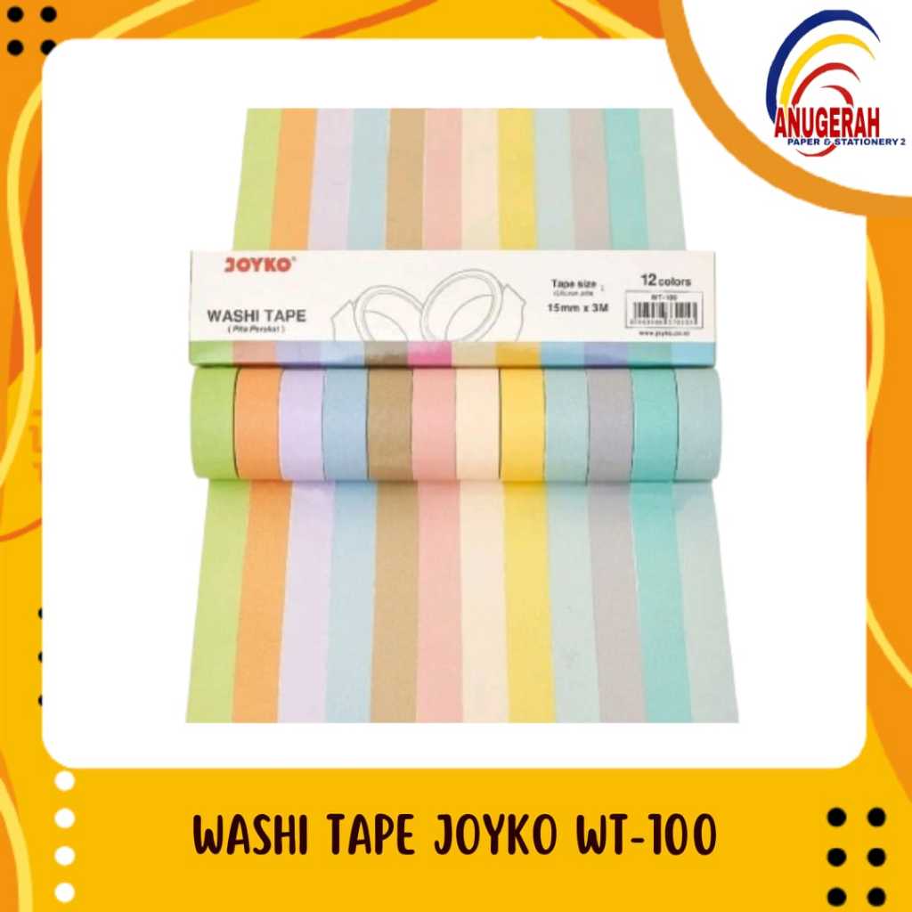 

WASHI TAPE JOYKO WT-100 (SET)