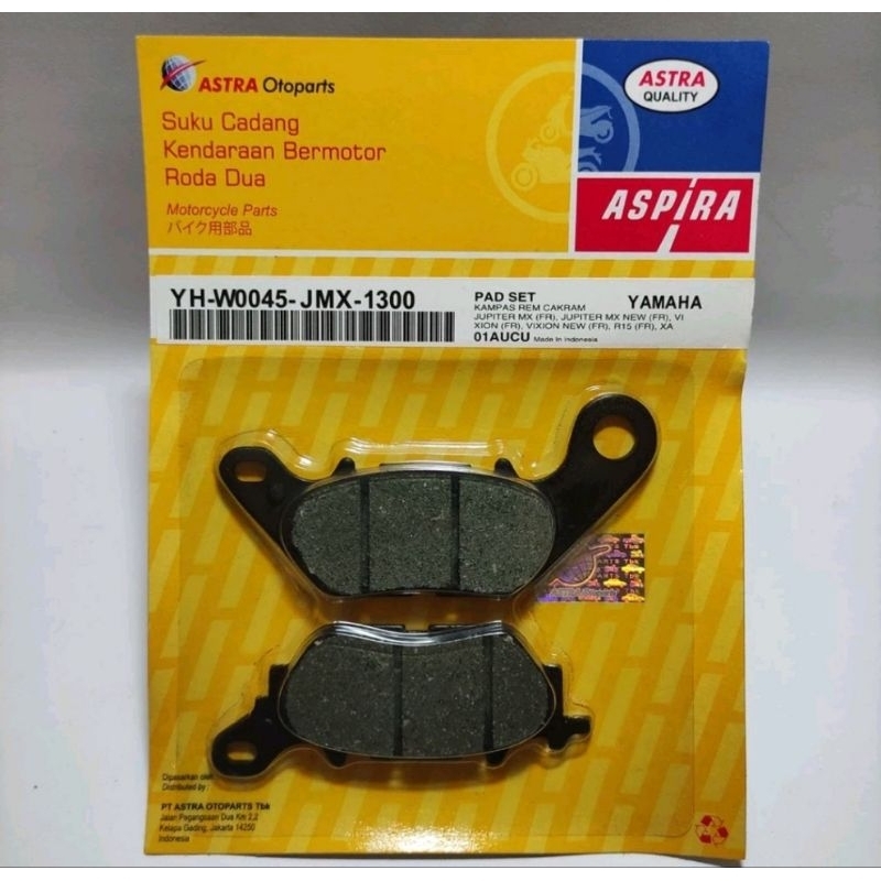 KAMPAS REM CAKRAM PAD SET VIX BELAKANG NMAX DEPAN BYSON JUPITER Z1 115 SALIB ROBOT MX NEW MIO J SOUL